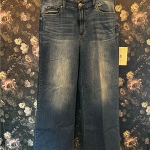 torrid Women's Blue Faded Straight-Leg Jeans